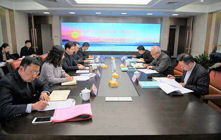 省國資委一級巡視員彭向峰帶隊到蘇鹽集團開展安全生產工作督查