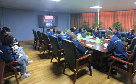 黨史學習教育省委宣講團宣講報告會在蘇鹽集團舉行