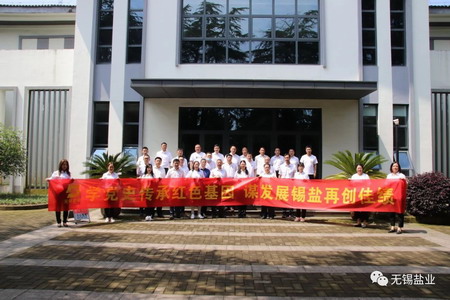 蘇鹽集團：“主題黨日+紅色教育”推動黨史學習教育走深走實