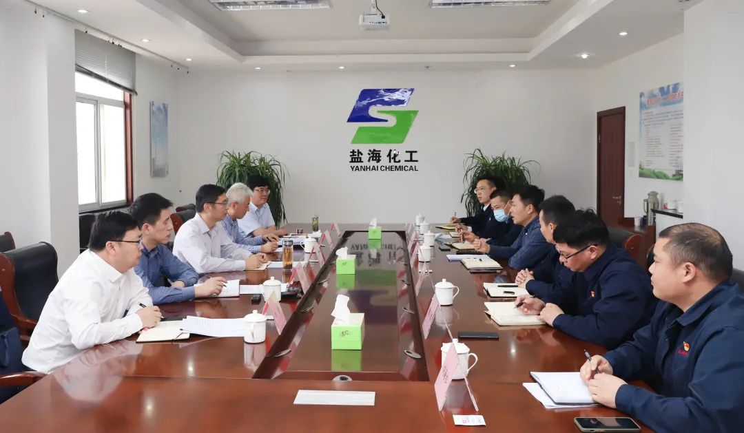 集團黨委書記 董事長章朝陽赴鹽海化工公司、瑞泰鹽業公司調研 集團黨委書記 董事長章朝陽赴鹽海化工公司、瑞泰鹽業公司調研